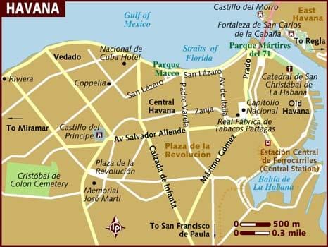ਨਕਸ਼ਾ Habana