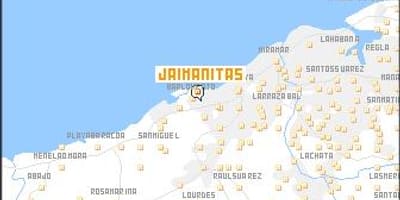 ਨਕਸ਼ਾ ਦੇ jaimanitas ਕਿਊਬਾ